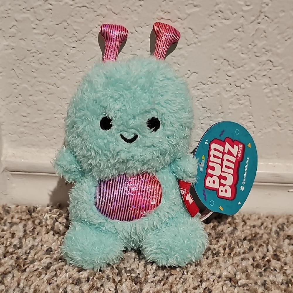 Bum Bumz Rainbow Snail Sullivan Plush 4.5